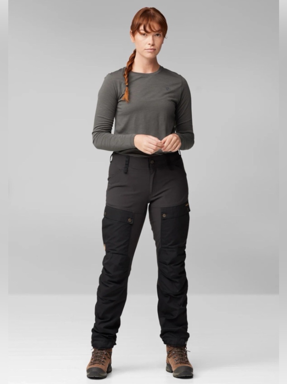 FjallRaven Women’s Keb Trousers Curved Fit size EU34 US26